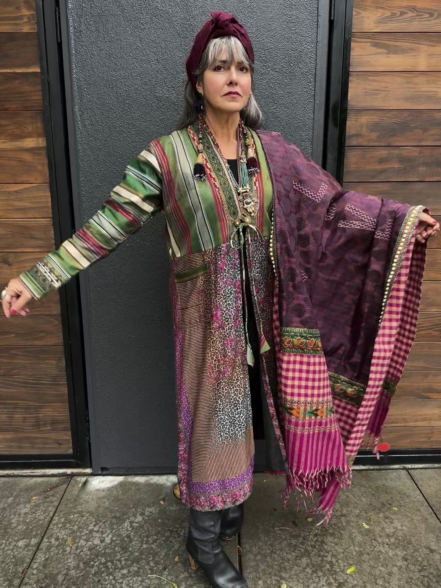 ELYSIAN EXCEPTIONAL COLLAGE COAT