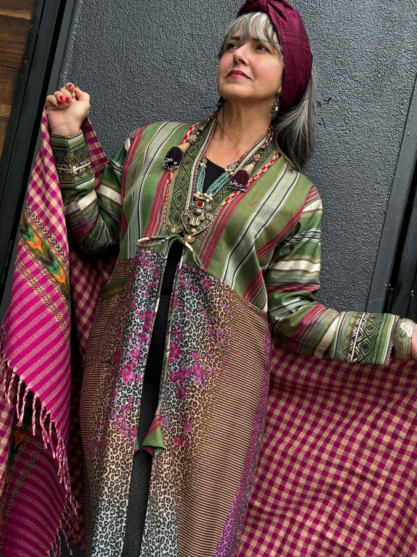 ELYSIAN EXCEPTIONAL COLLAGE COAT