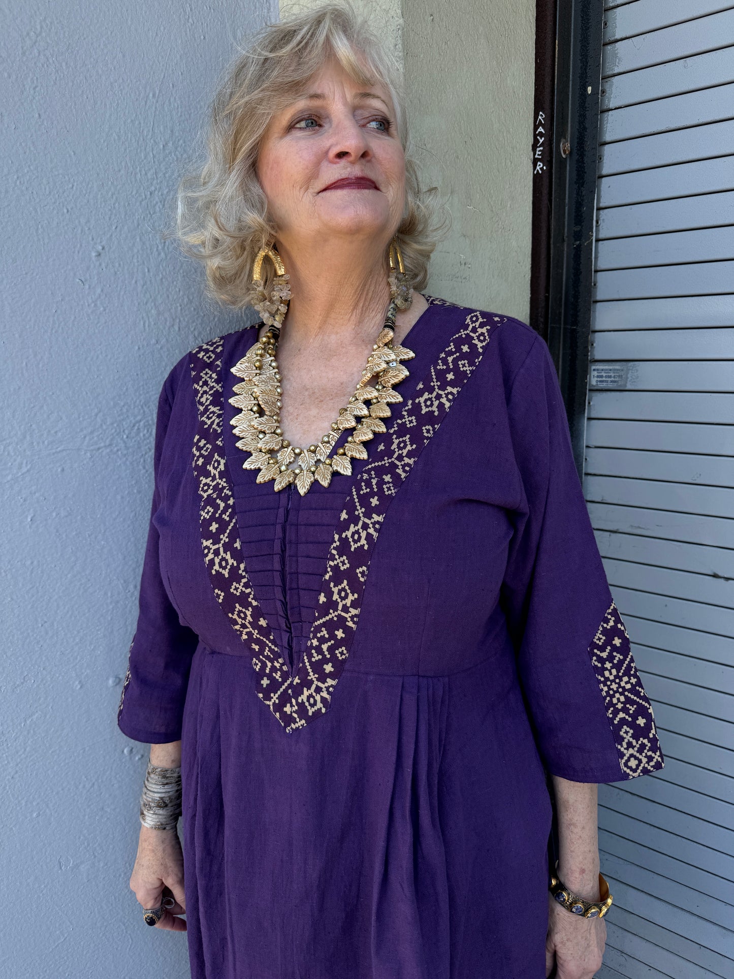 THAT PURPLE DRESS