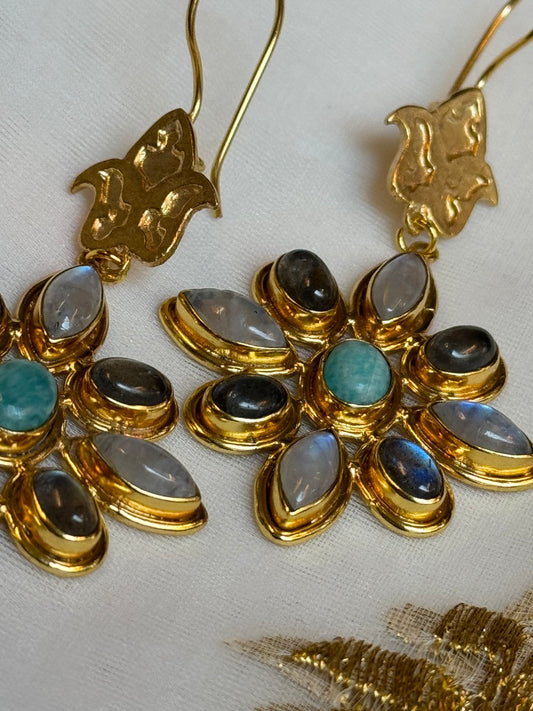 FLEUR FLASH EARRINGS