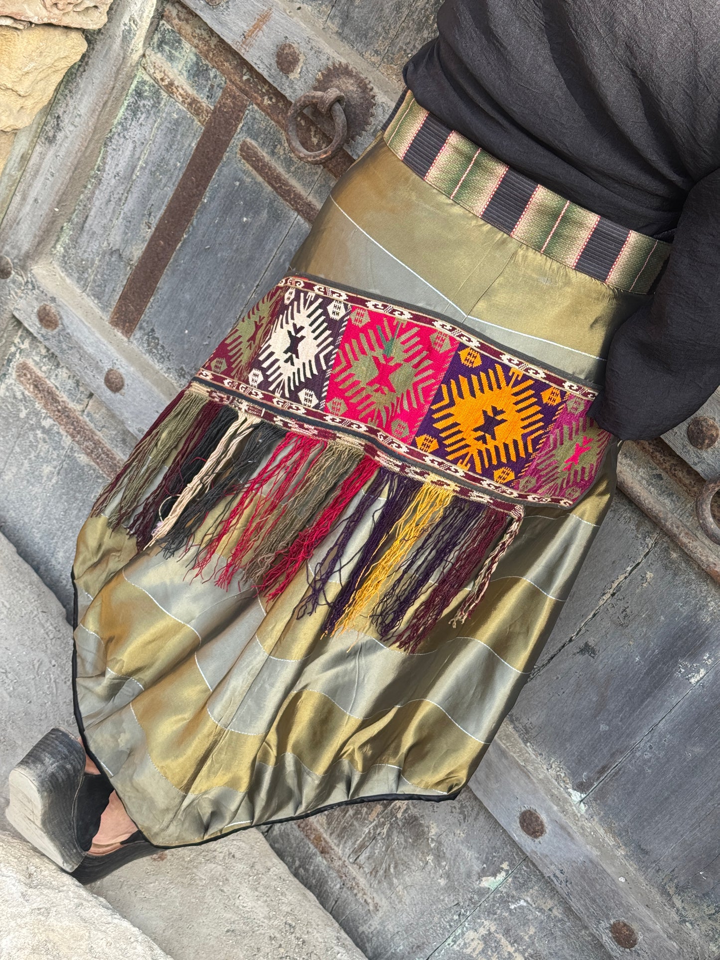 UZBEKTASTIC UPCYCLED SKIRT