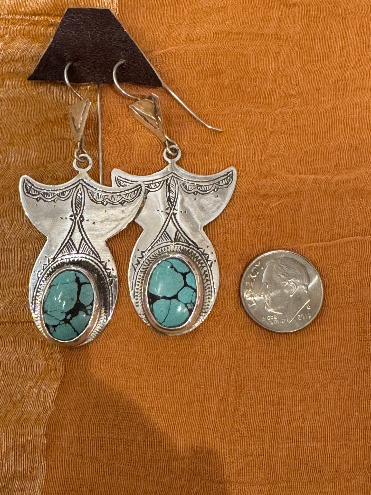 TUAREG TURQUOISE EARRINGS