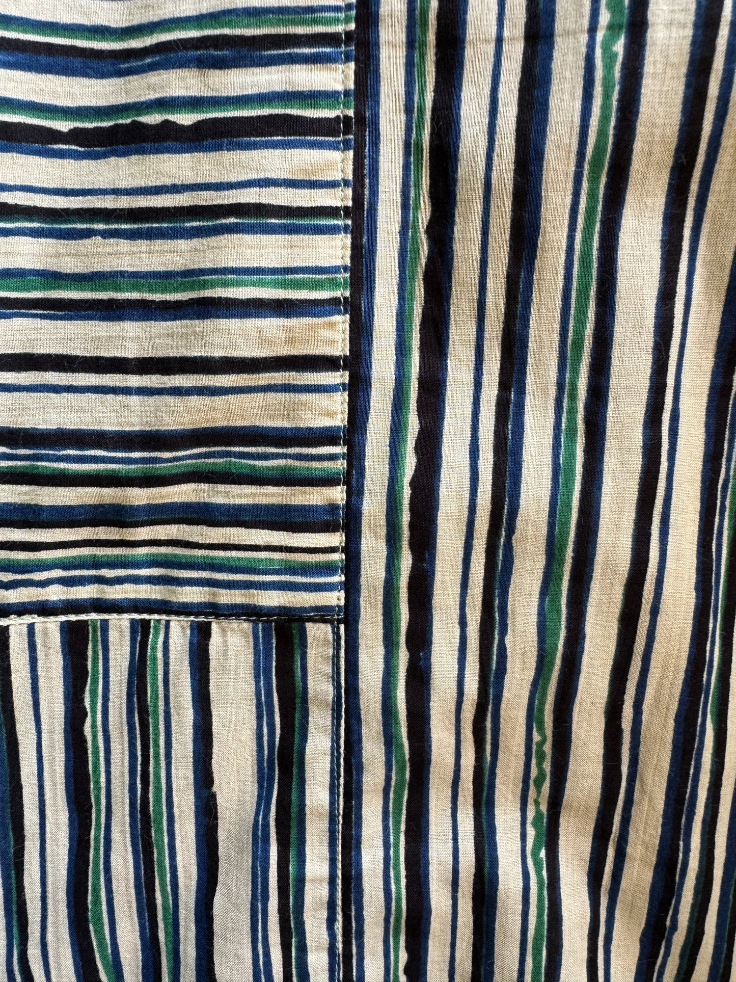 RONI PANTS HAND PRINTED STRIPES