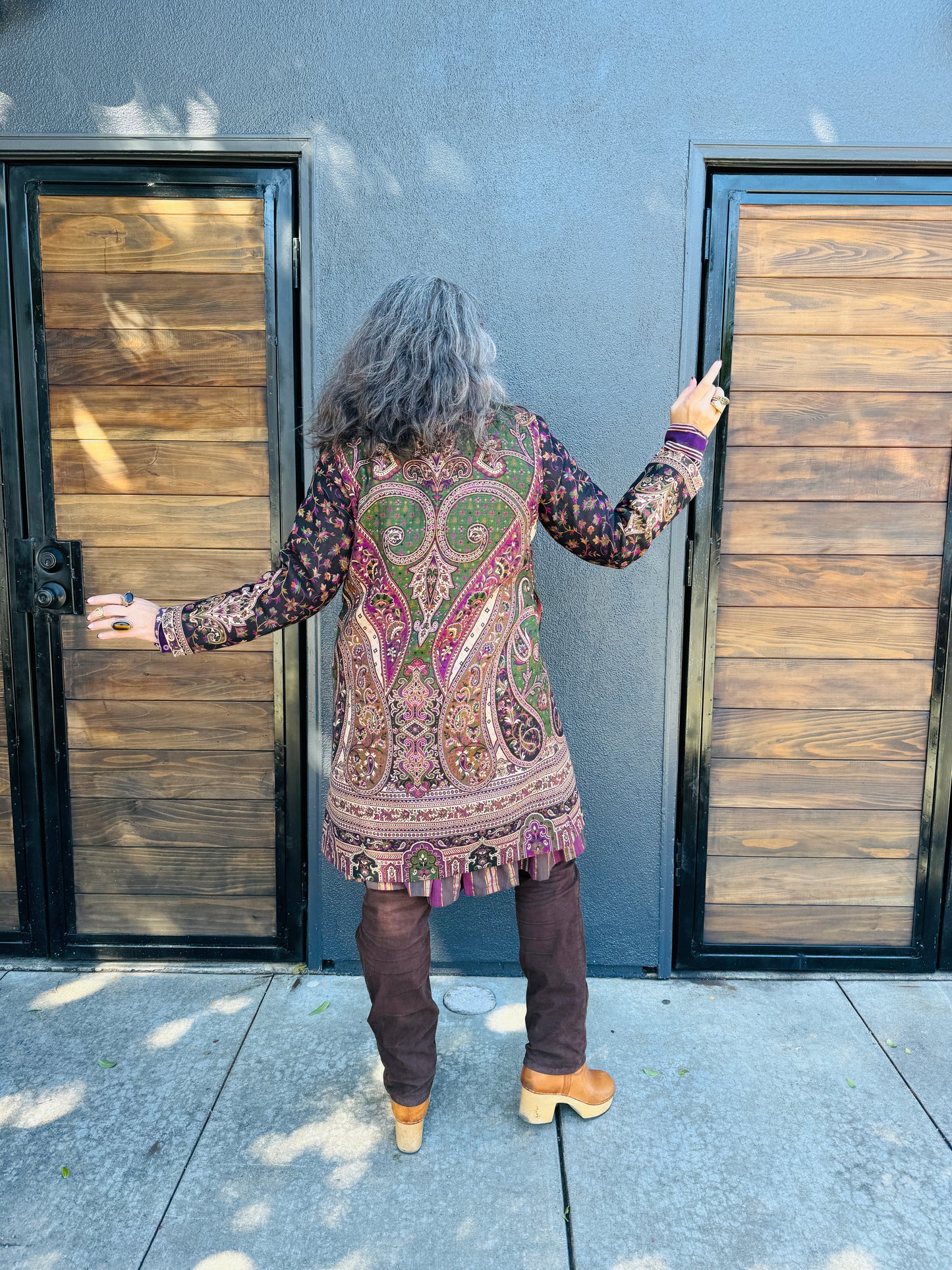 KASHMIRI PAISLEY PARADISE COAT