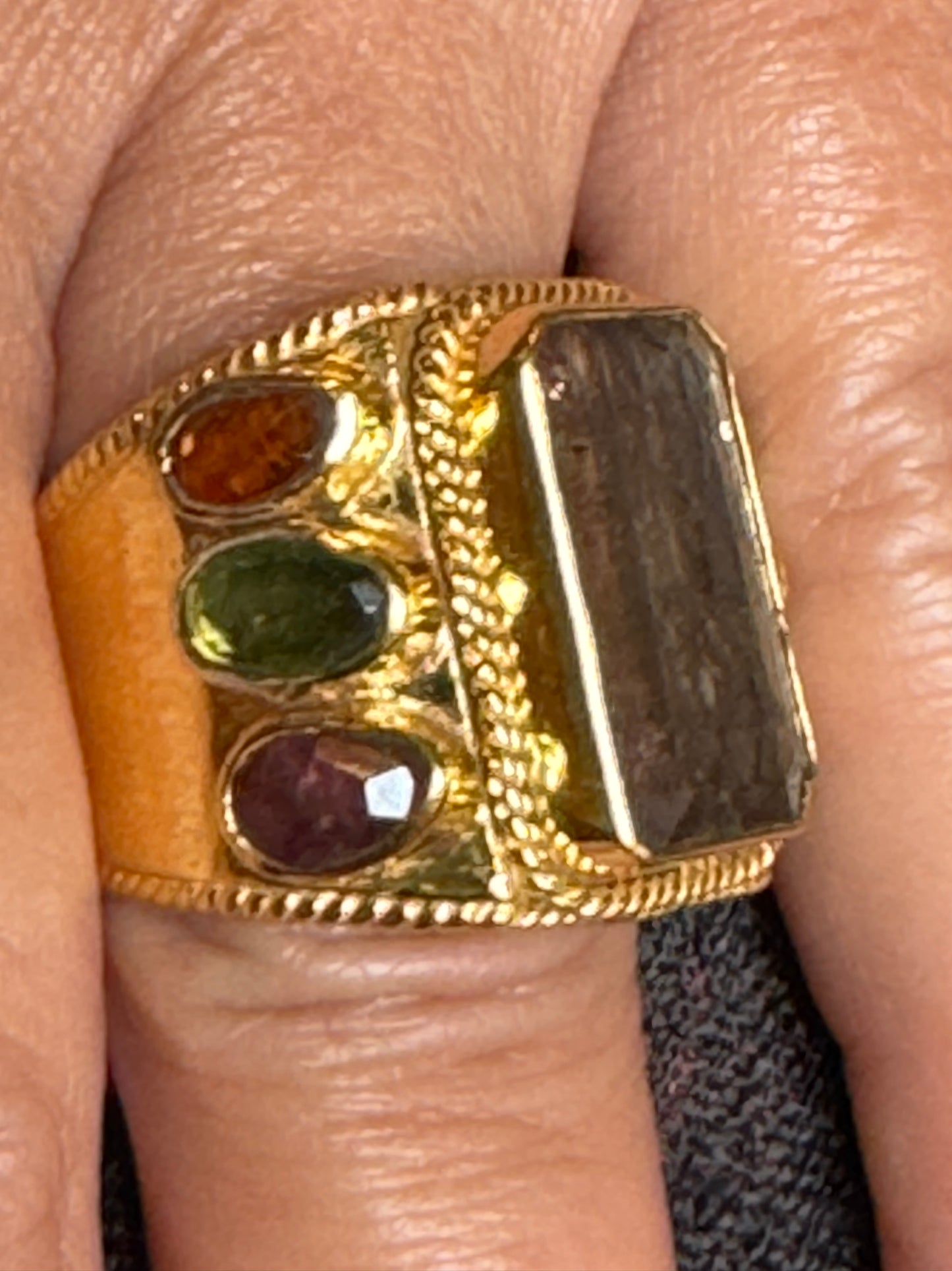 TOURMALINE POWER RING