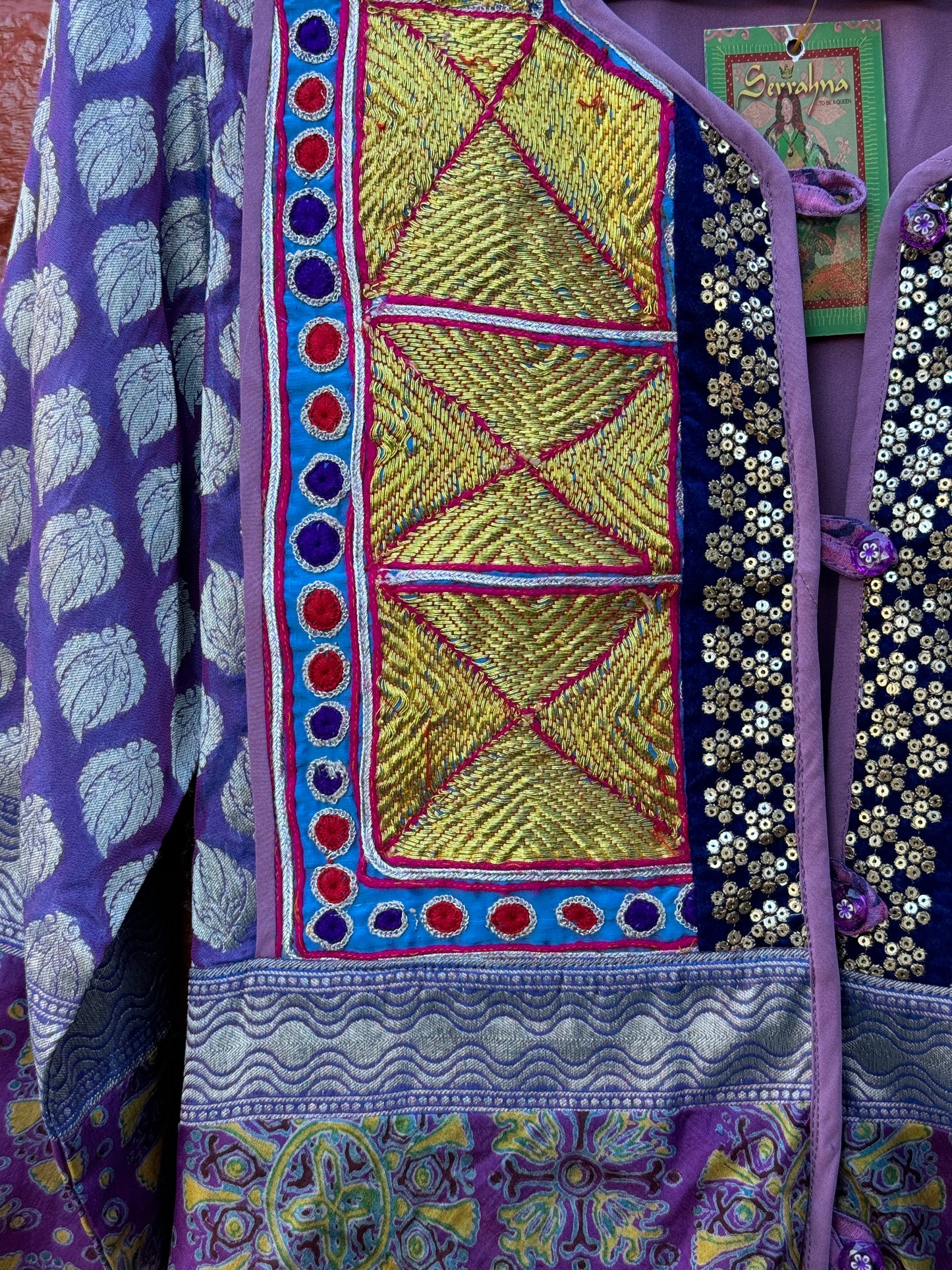 PURPLE PANACHE PRINCESS COAT
