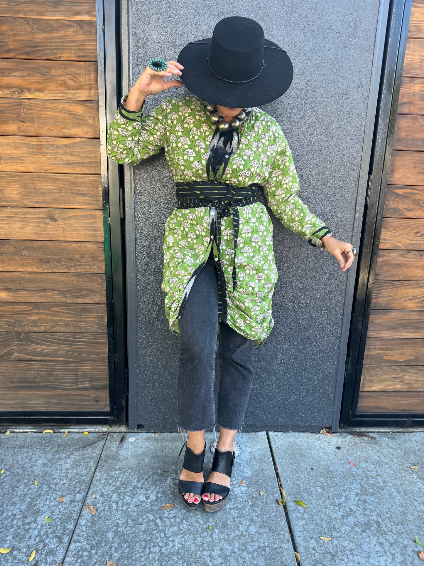 GREEN CRANE KETANJI COAT