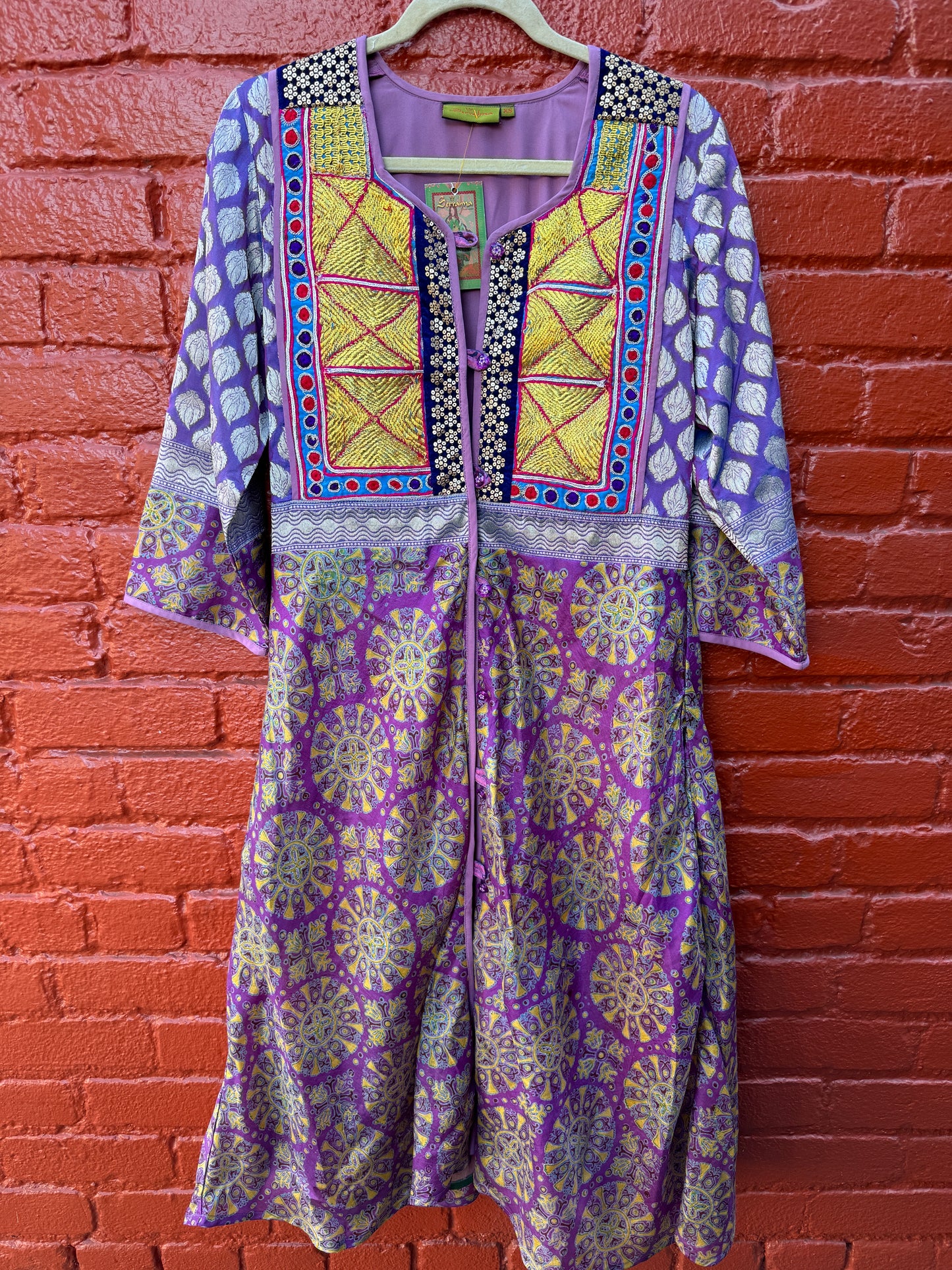 PURPLE PANACHE PRINCESS COAT