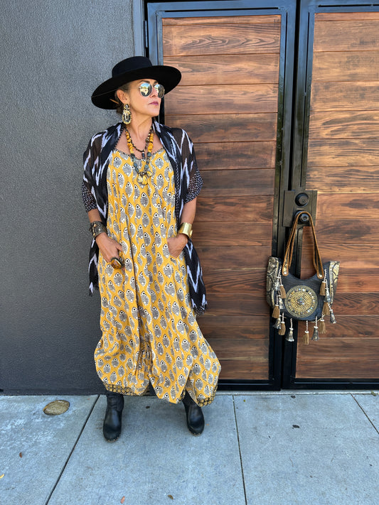 TUNISIAN QUEEN OF HEARTS CURTAIN CALL SLIP DRESS