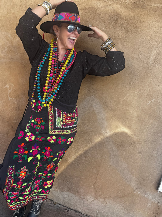 MUY LINDA WRAP SKIRT