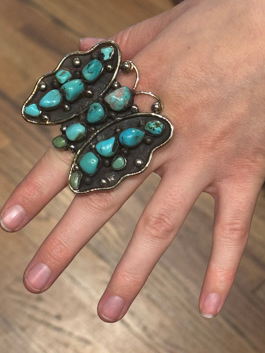 BUTTERFLY GEMSTONE RINGS