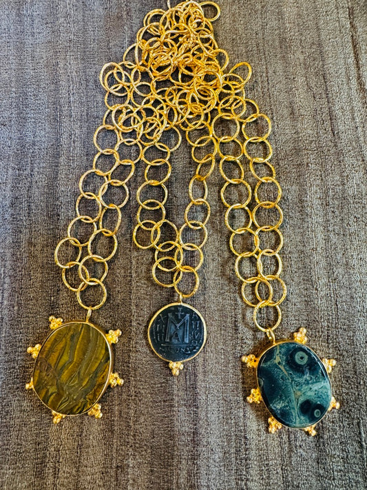 MINOAN CHAIN NECKLACES