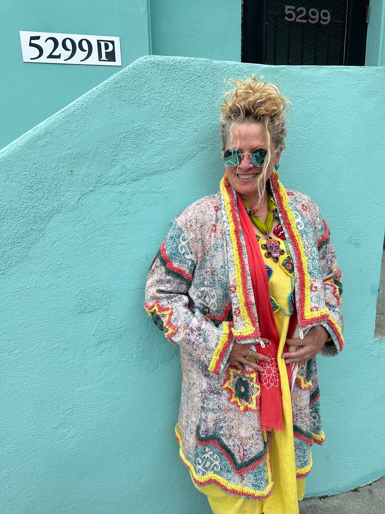 FLYING CARPET COAT PASTELS