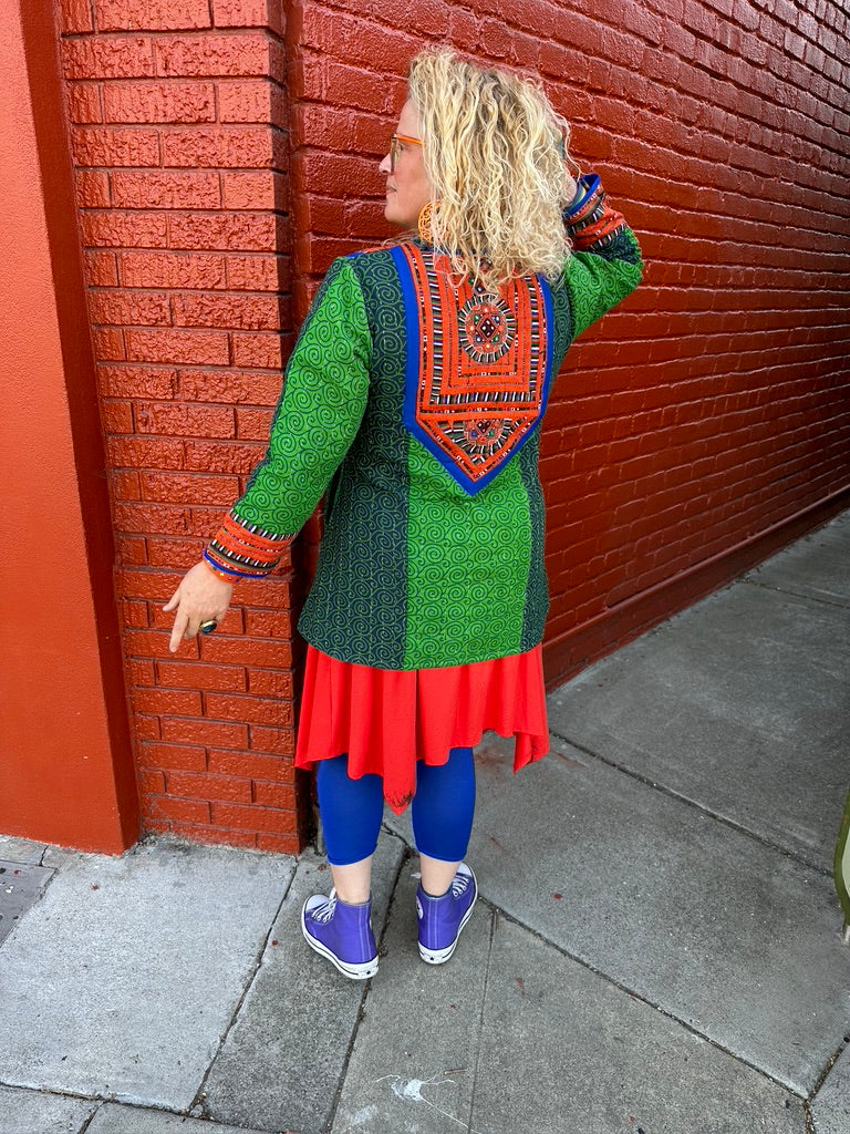 AFGHAN SPRING QUILTED JACKET