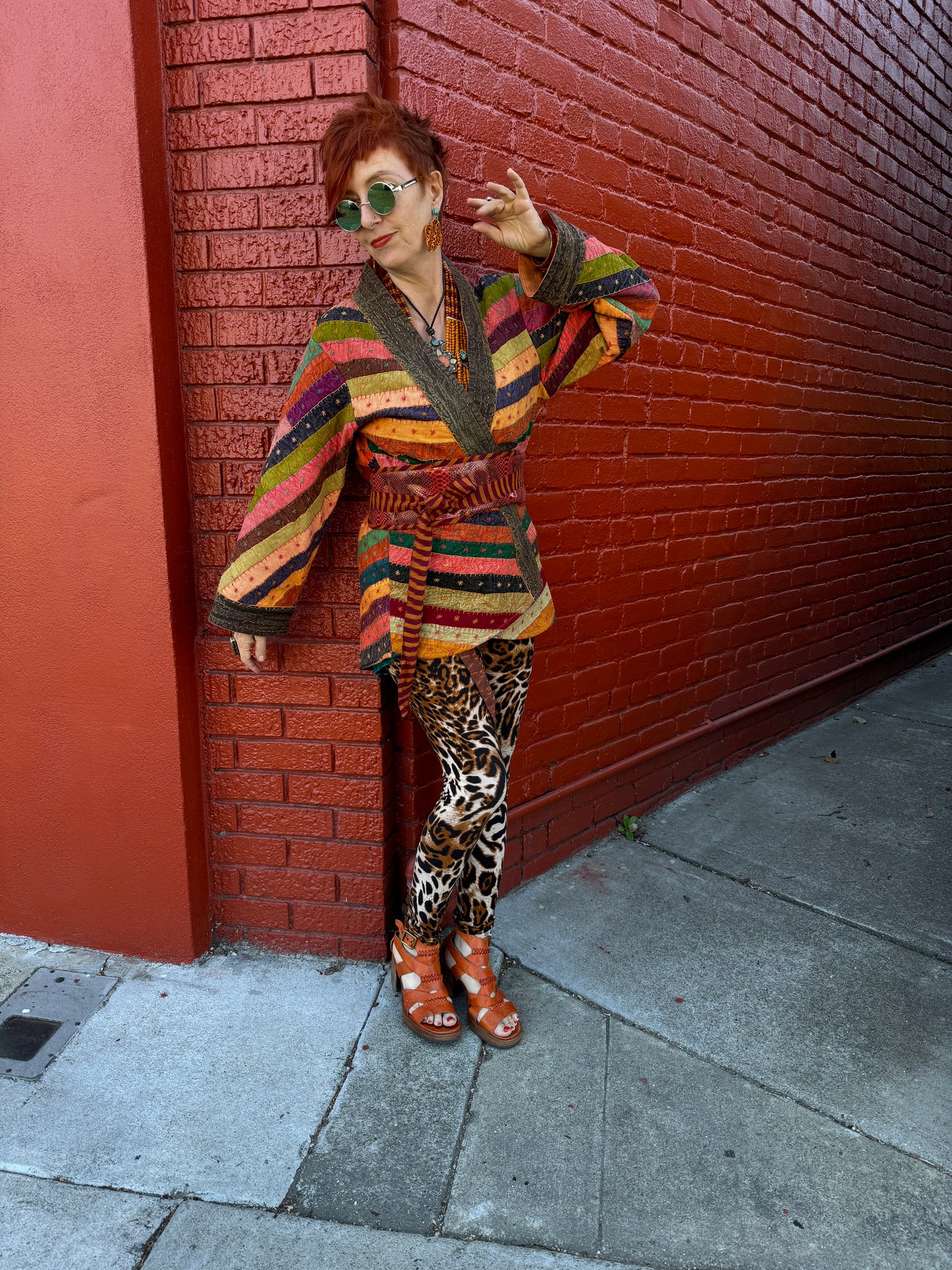 RUSTIC RAINBOW SWING JACKET