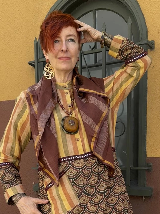 AMBER SUNSHINE POWER PENDANT NECKLACE