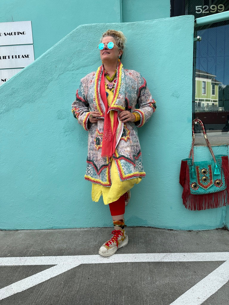 FLYING CARPET COAT PASTELS