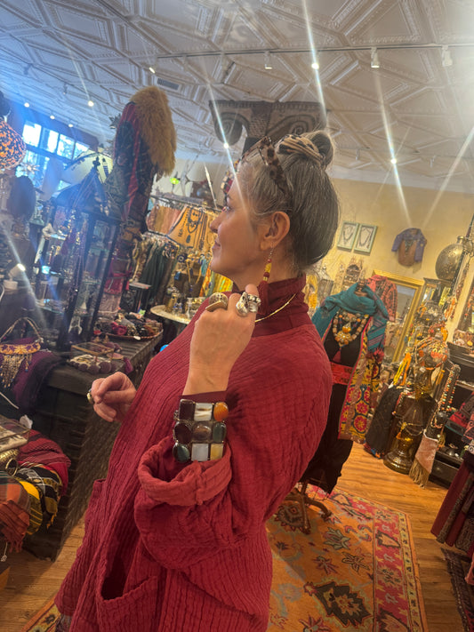 NINE STONE MATRIX CUFF JUMBO