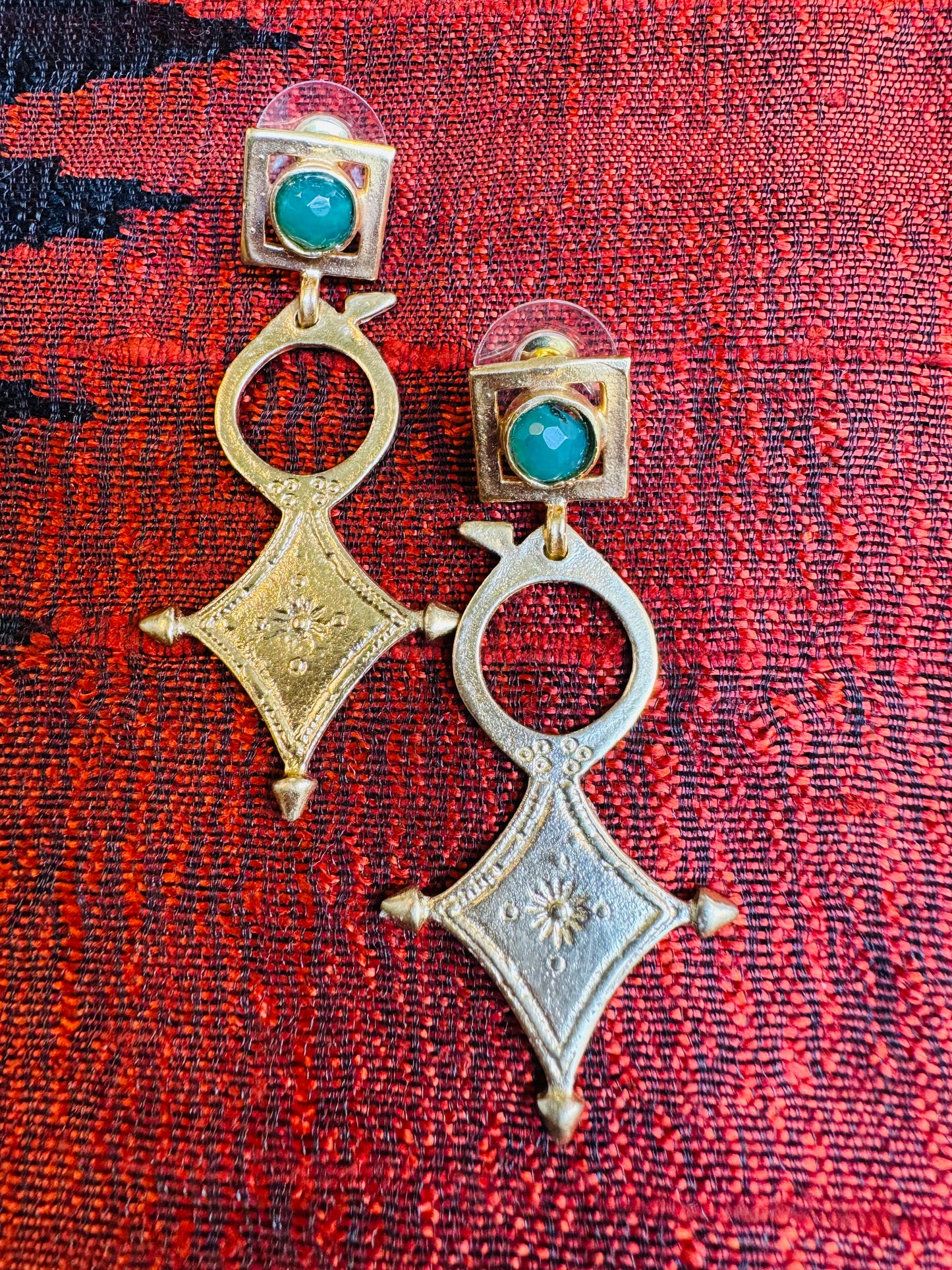 TRIBAL IN GOLD EARRINGS