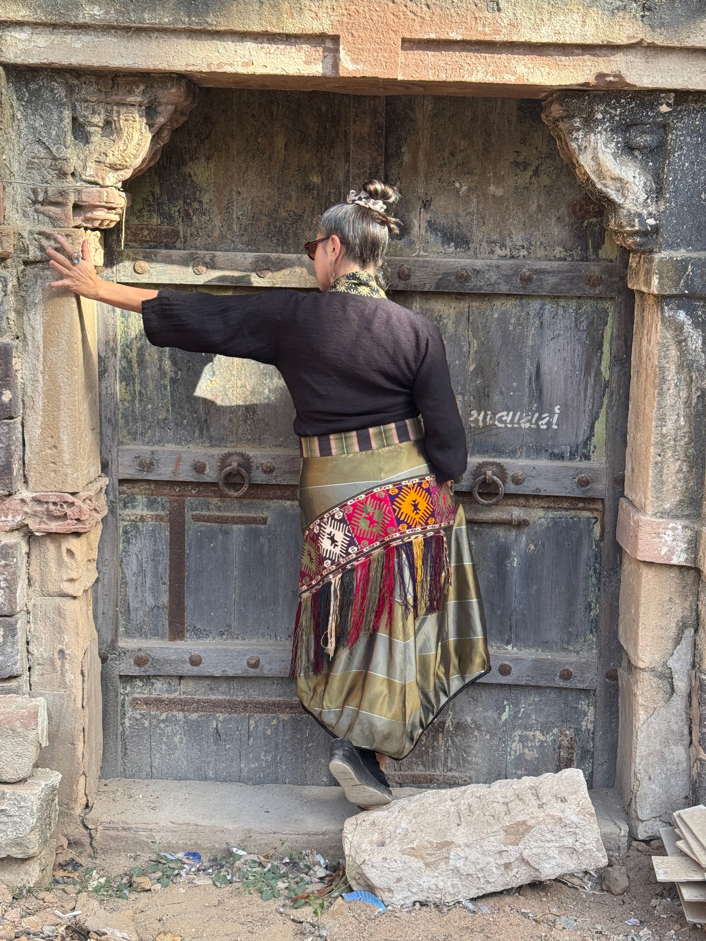 UZBEKTASTIC UPCYCLED SKIRT