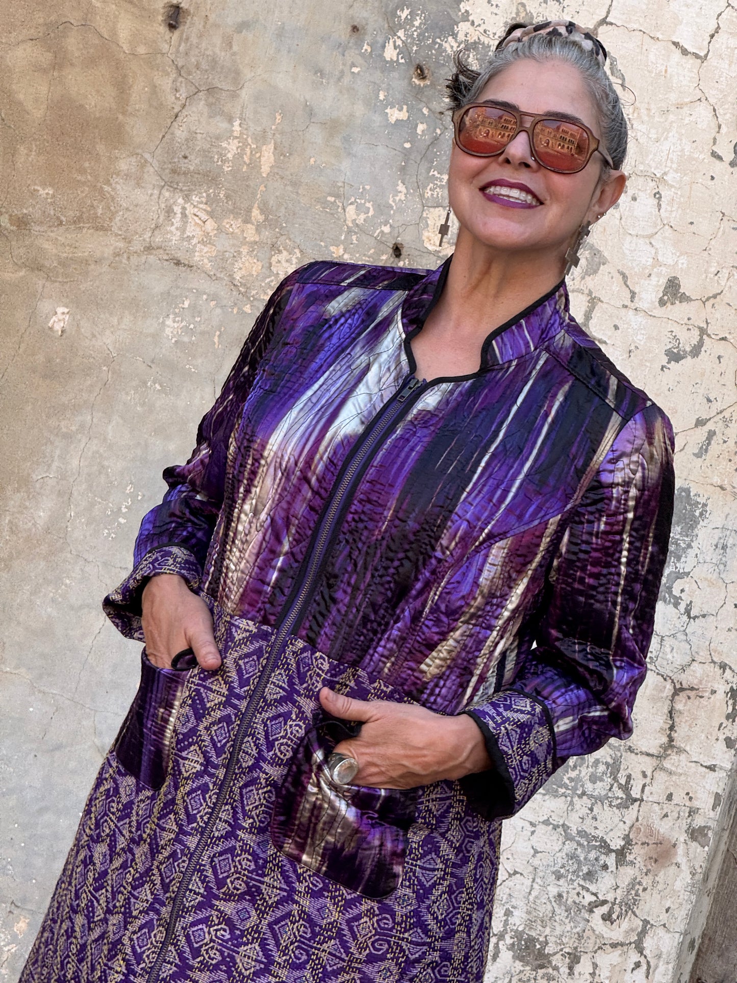 PURPLE PASSION COAT