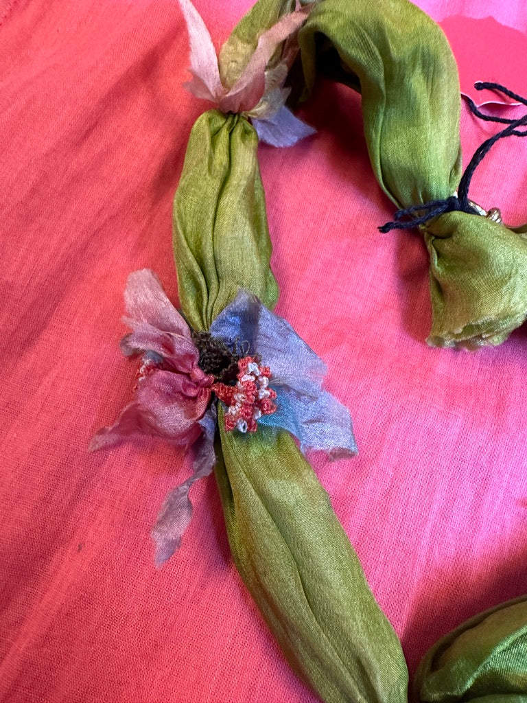 PINK SUGAR SKULL NECKLACE