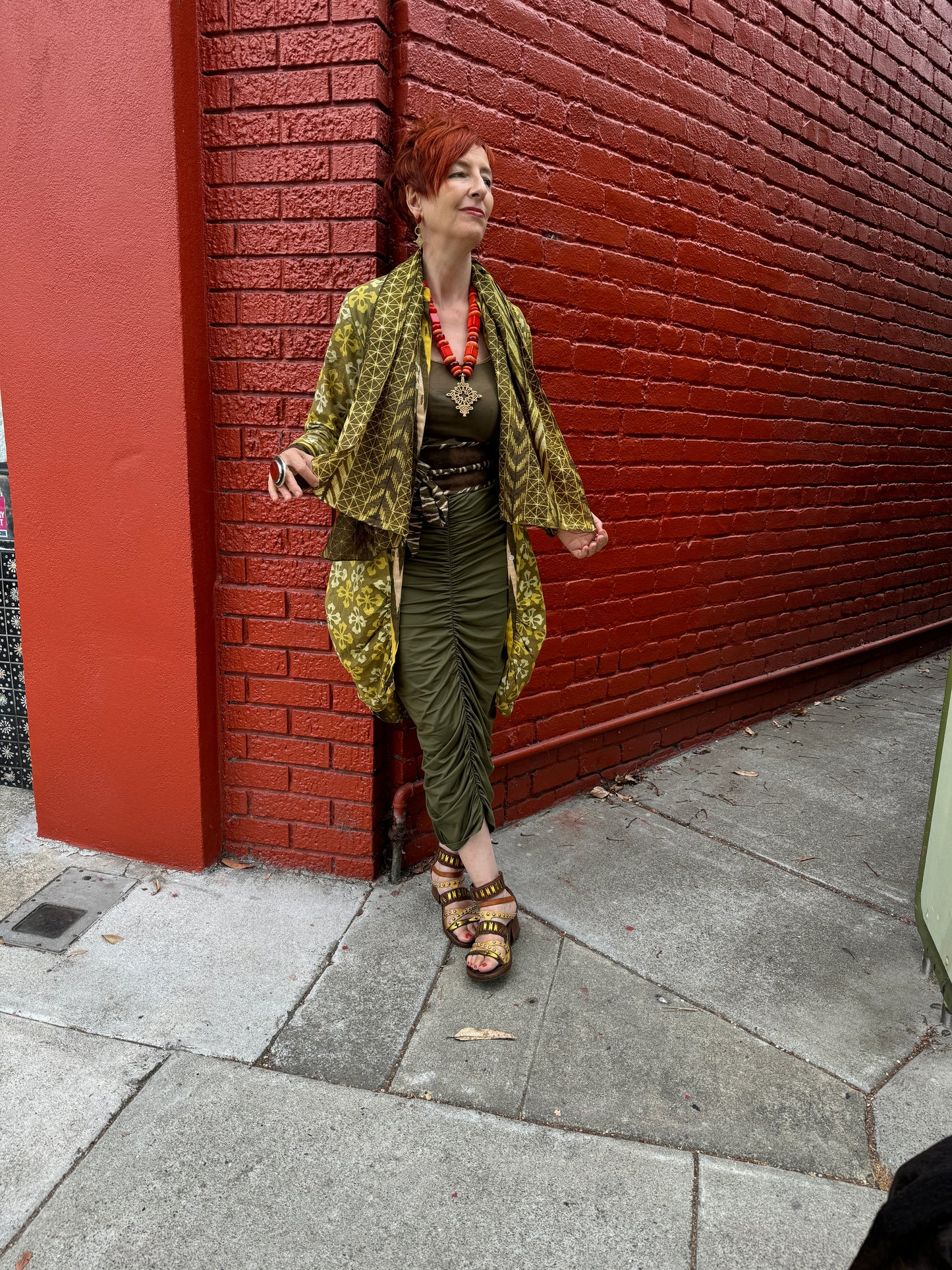 SENSATIONAL SHIBORI SILK SCARF