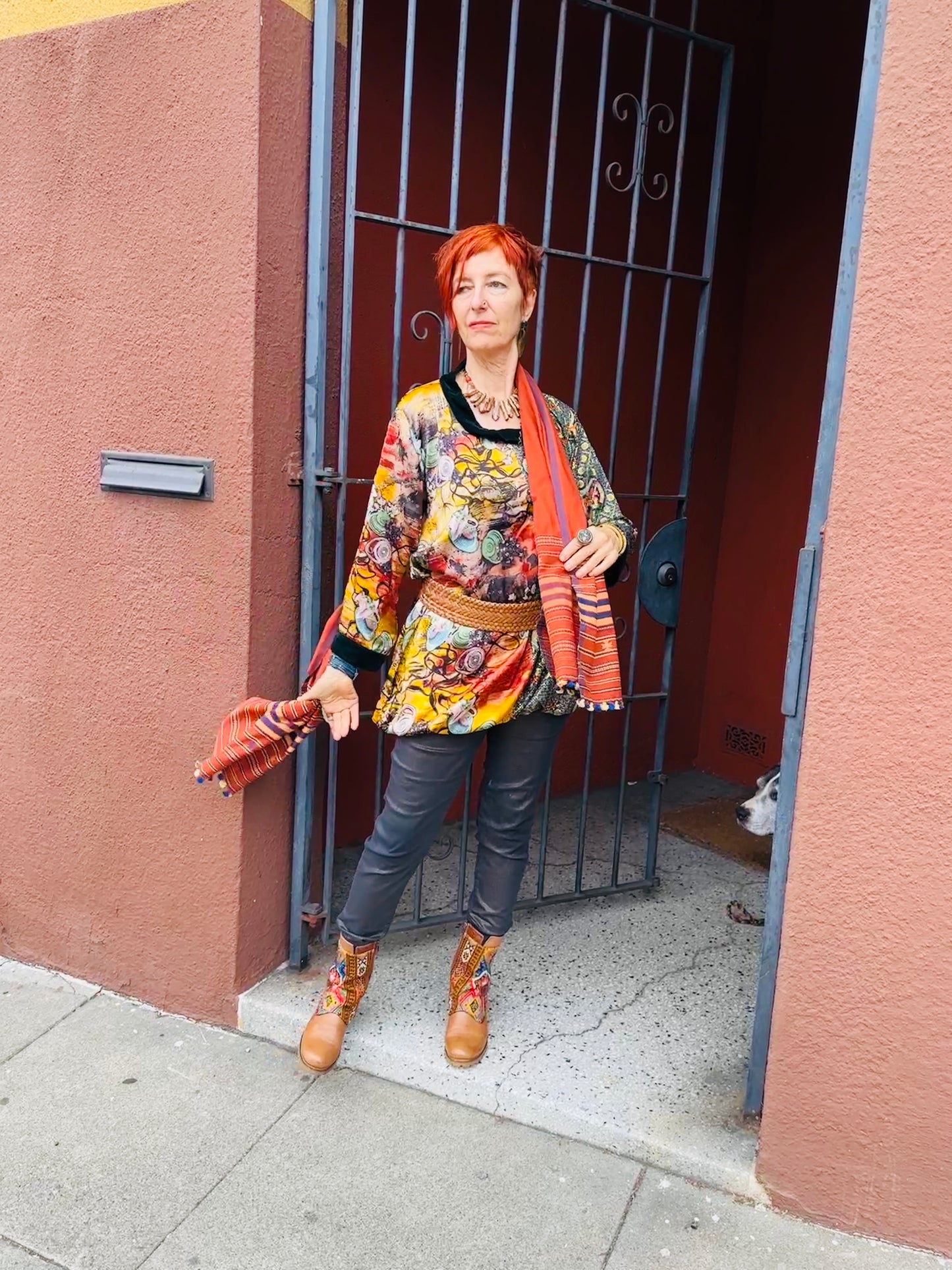 AUTUMN ABSTRACT ORACLE TOP