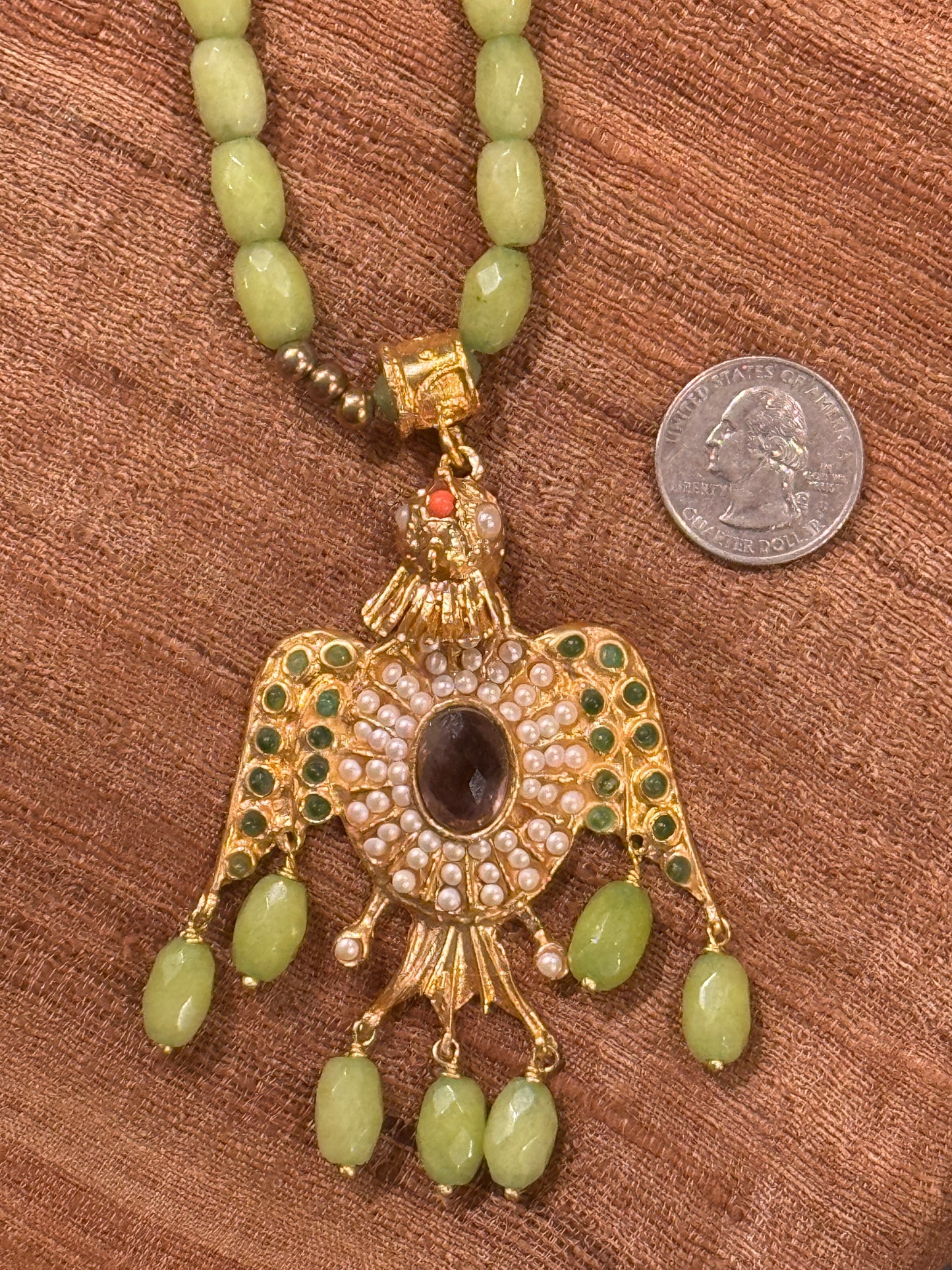 PHOENIX RISING SERPENTINE NECKLACE