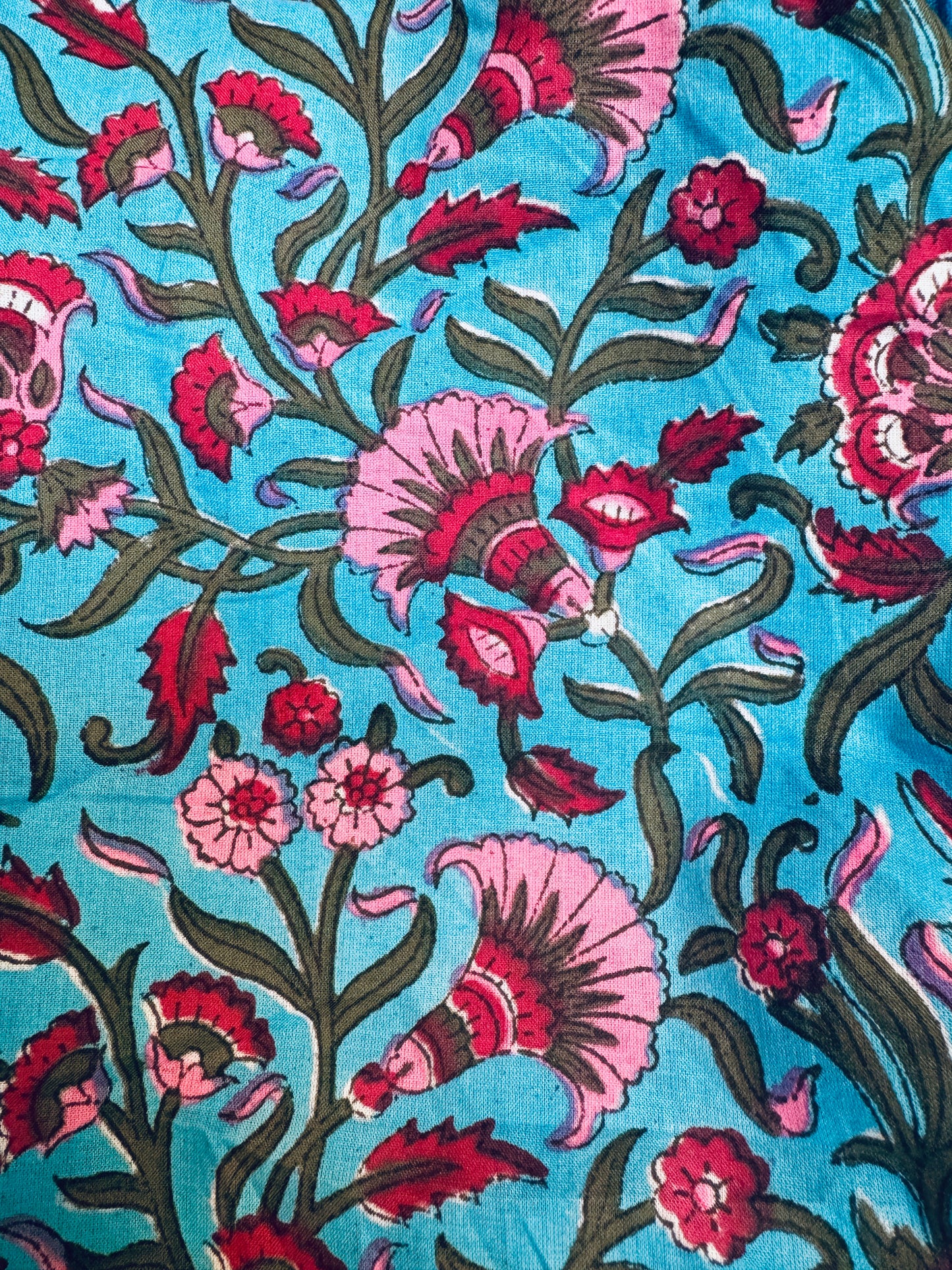BLUE FLORAL SONIA SKIRT