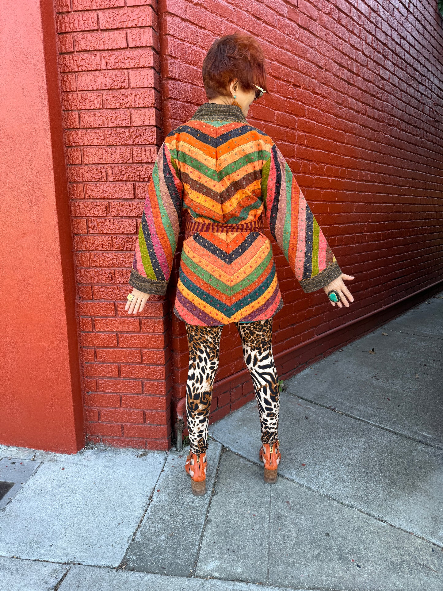 RUSTIC RAINBOW SWING JACKET