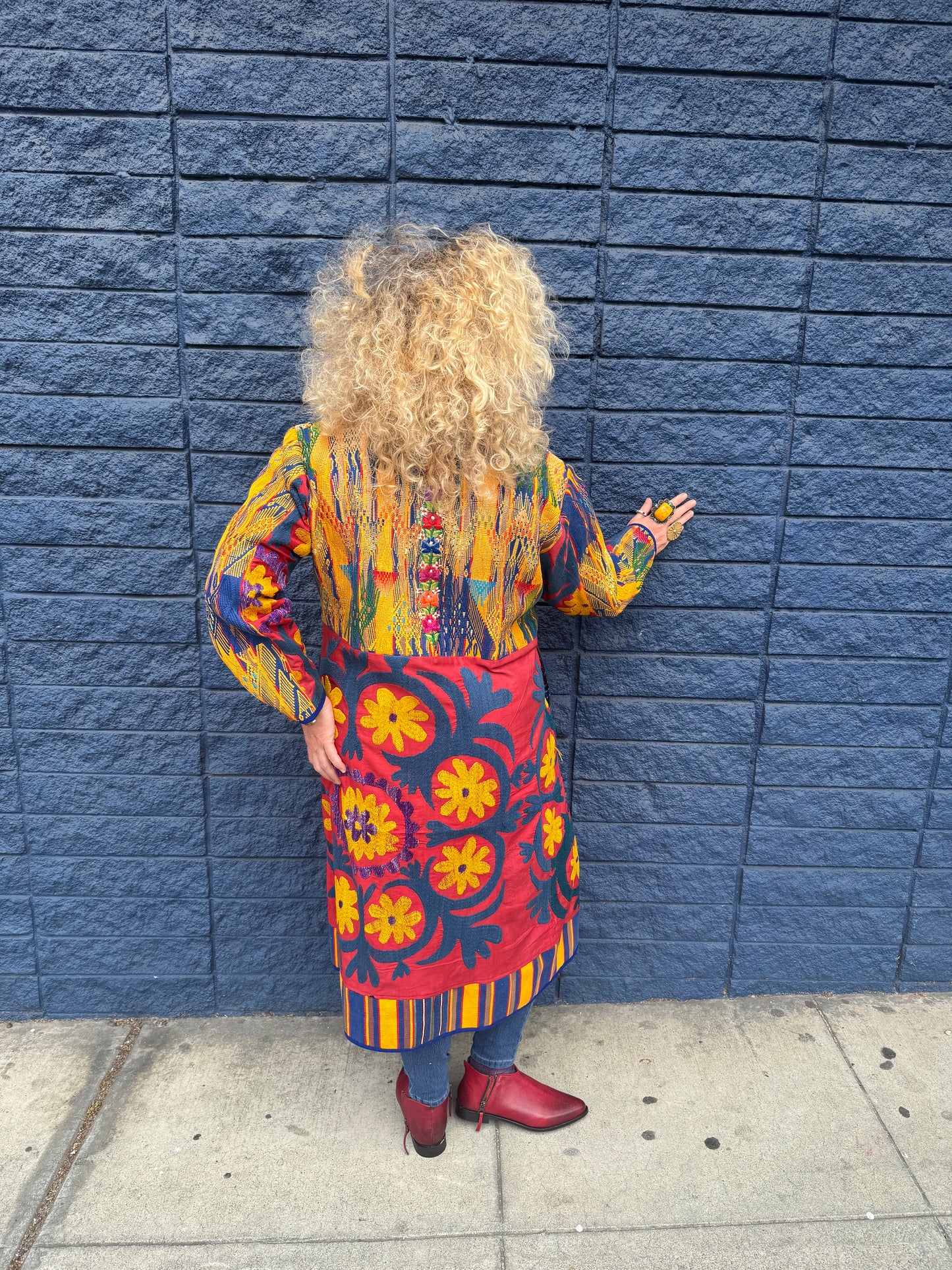 SUZANI HUIPIL DELUXE ZIP DUSTER