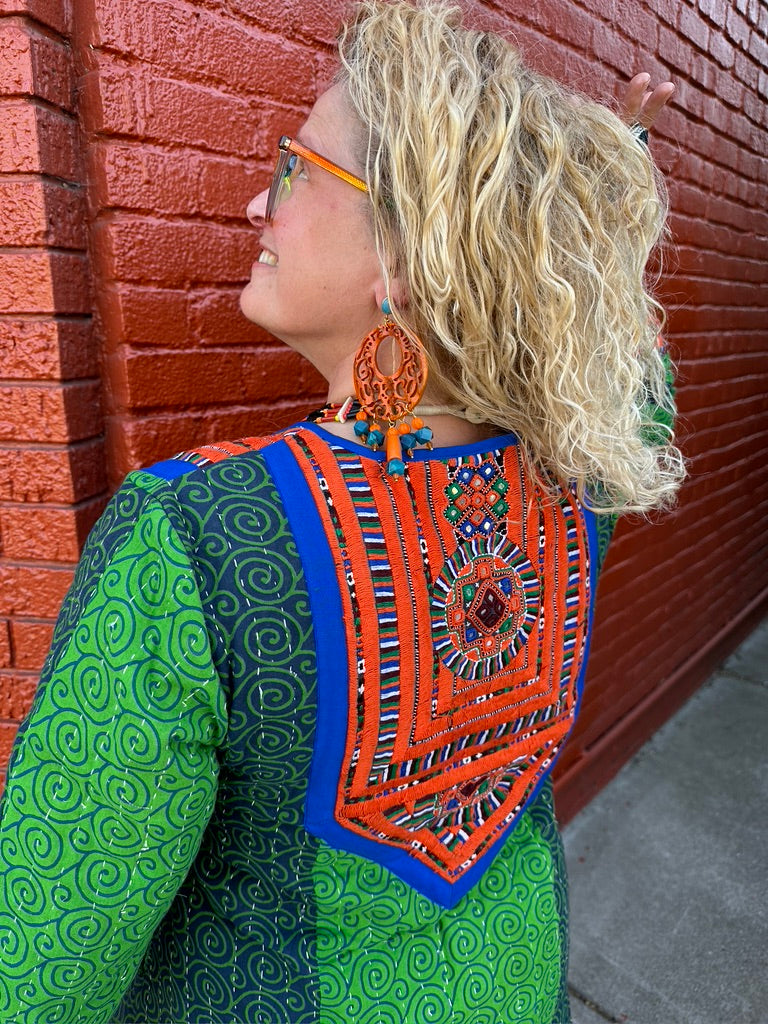 AFGHAN SPRING QUILTED JACKET