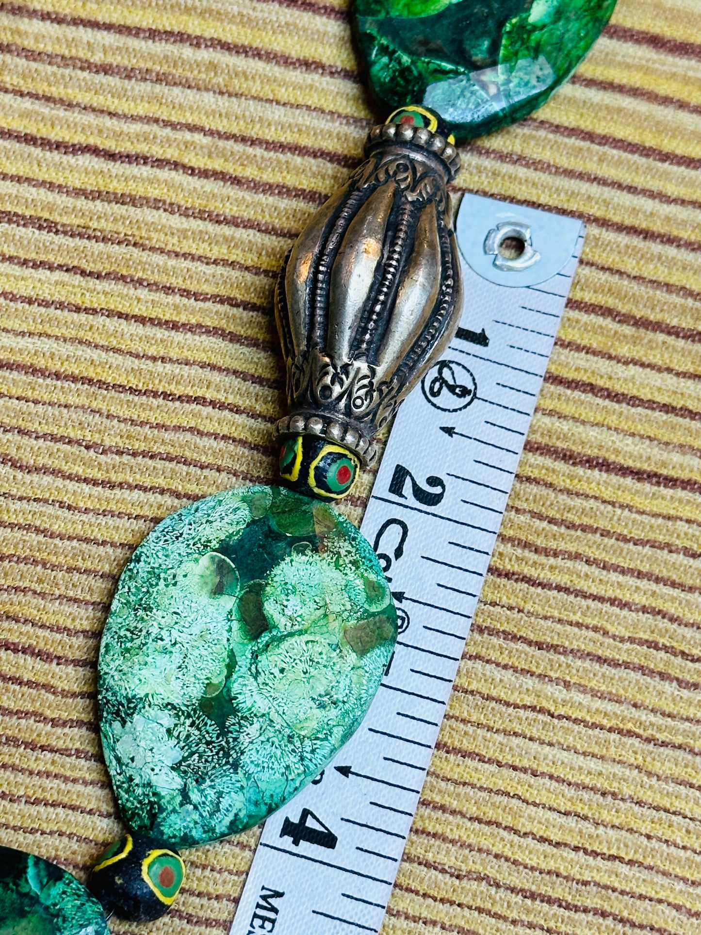 JASPER JUNGLE GIANT NECKLACE