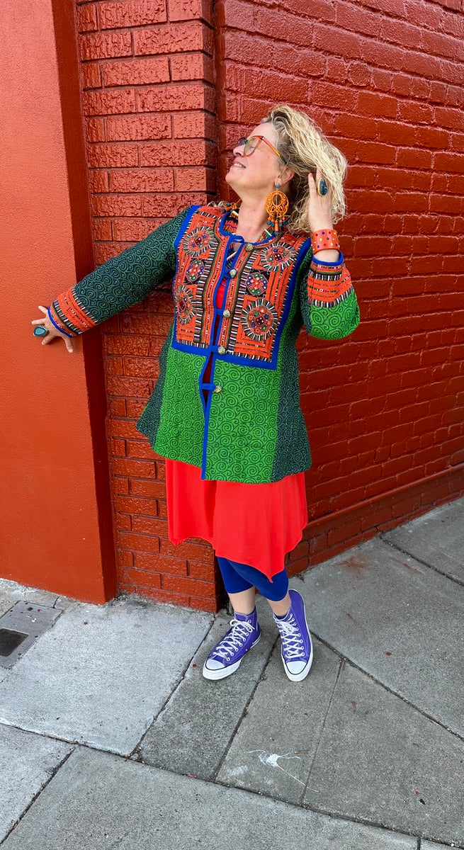 AFGHAN SPRING QUILTED JACKET