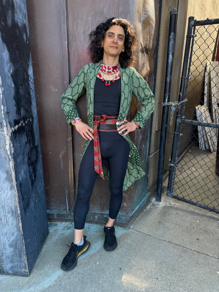 GREEN QUEEN COTTON COAT
