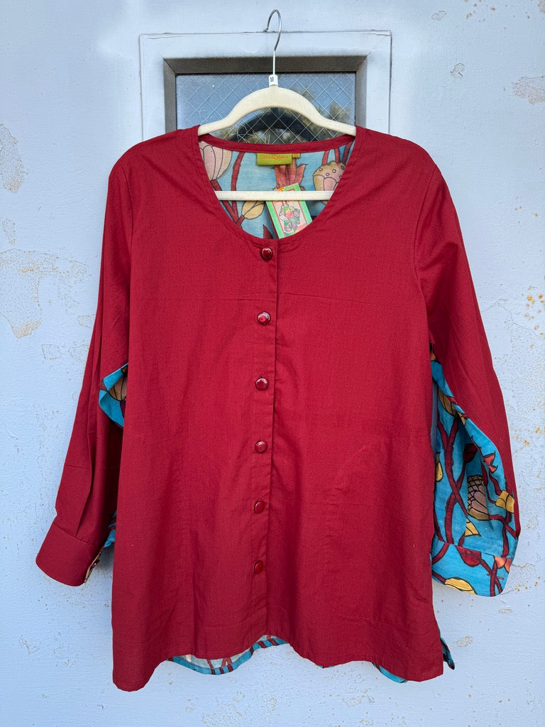 EXOTIC GARDEN BLOUSE