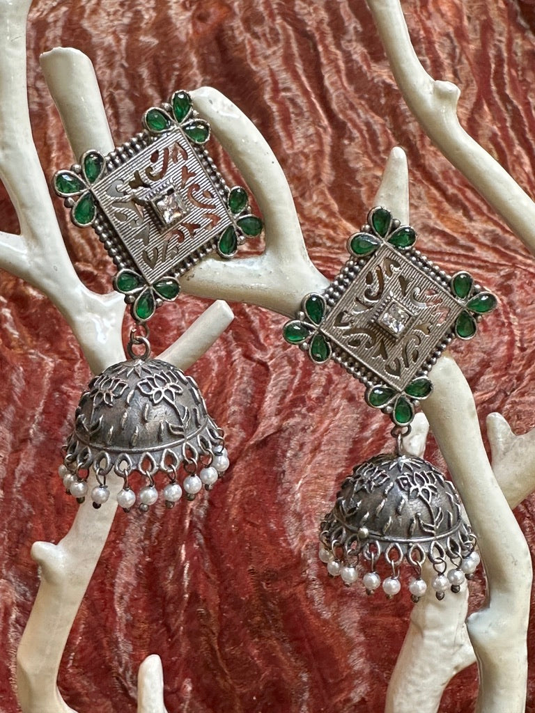 DOME JHUMKA EARRINGS