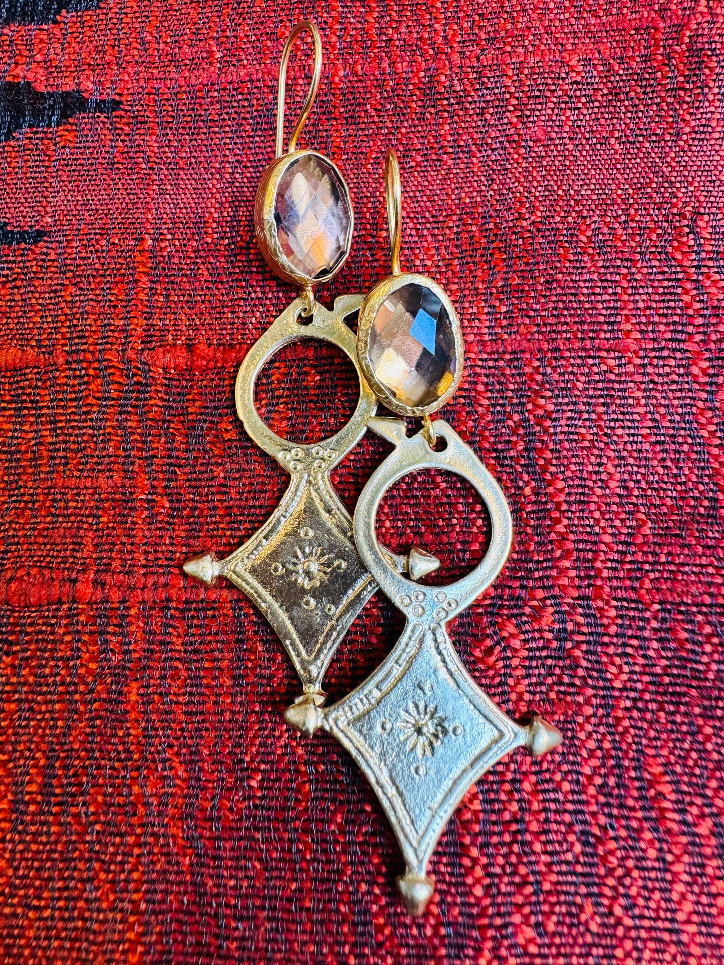 TRIBAL IN GOLD EARRINGS