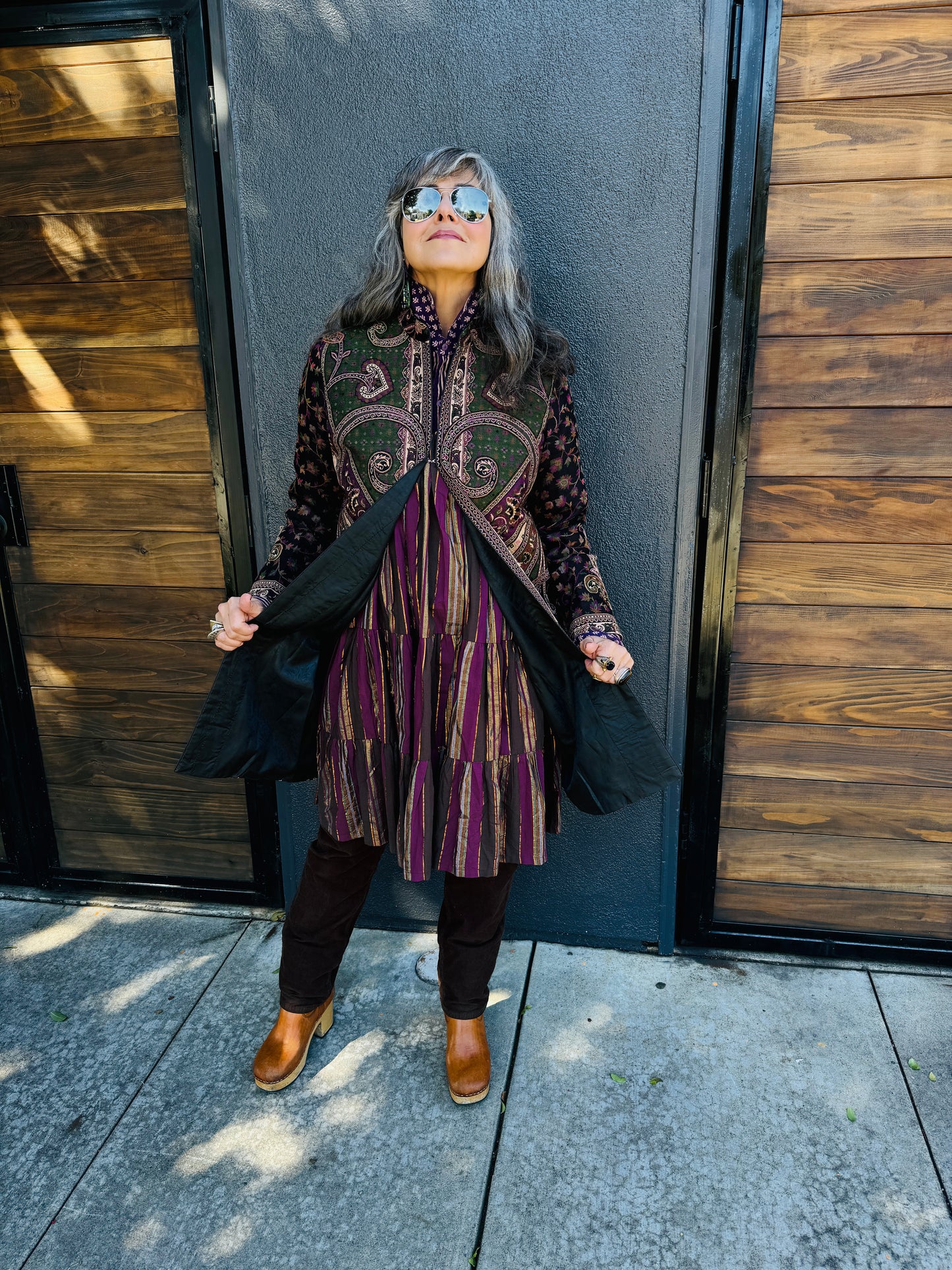 KASHMIRI PAISLEY PARADISE COAT