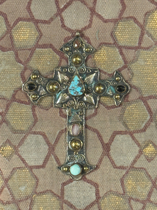 GEMSTONE STUDDED CROSSES