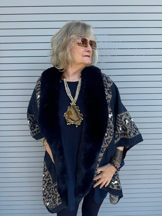 SAUDI SAND PEARL AGATE SLAB NECKPIECE