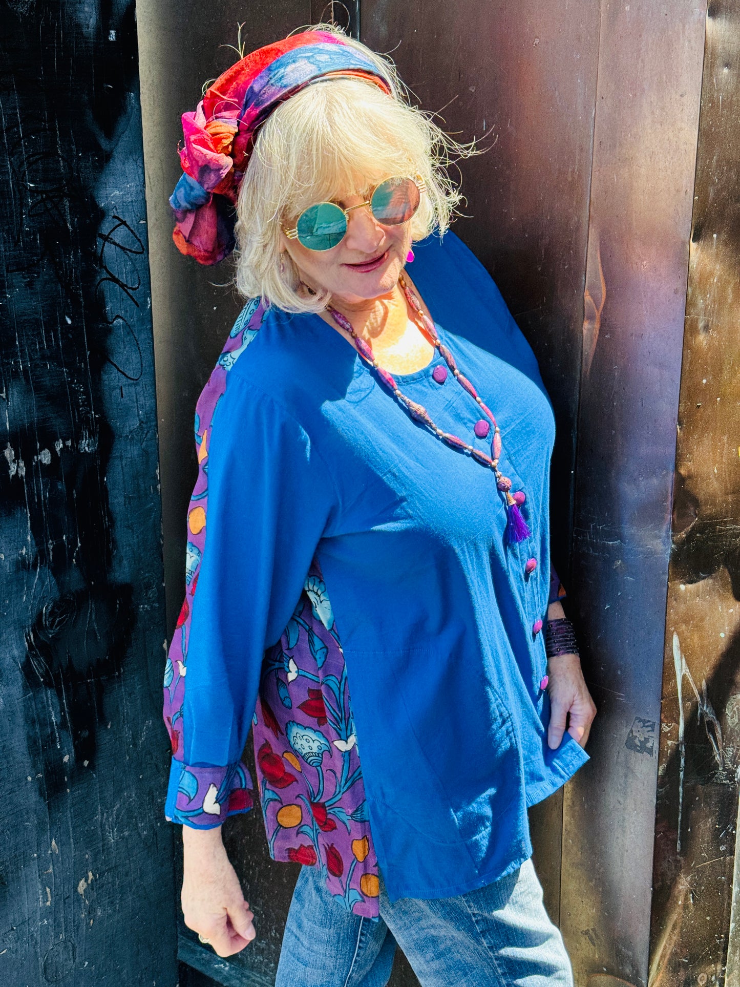 EXOTIC GARDEN BLOUSE