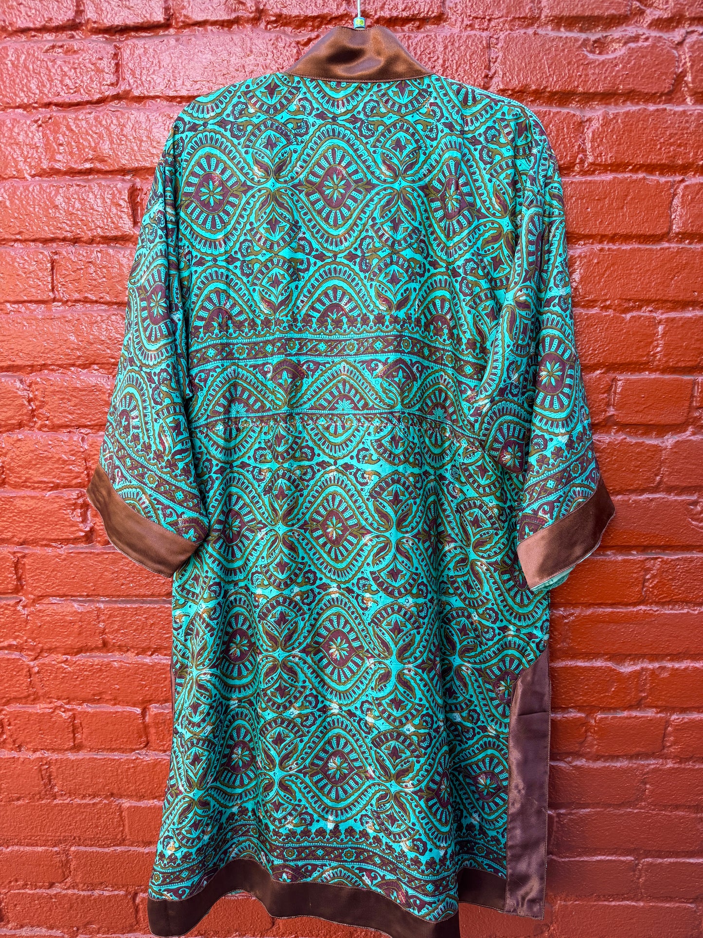 TEALISCIOUS SILK KIMONO