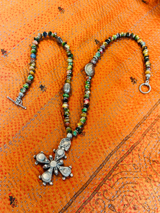 TIGERS EYE TALISMAN NECKLACE