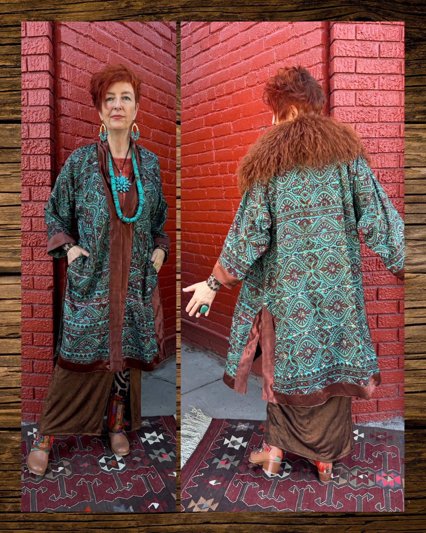 TEALISCIOUS SILK KIMONO