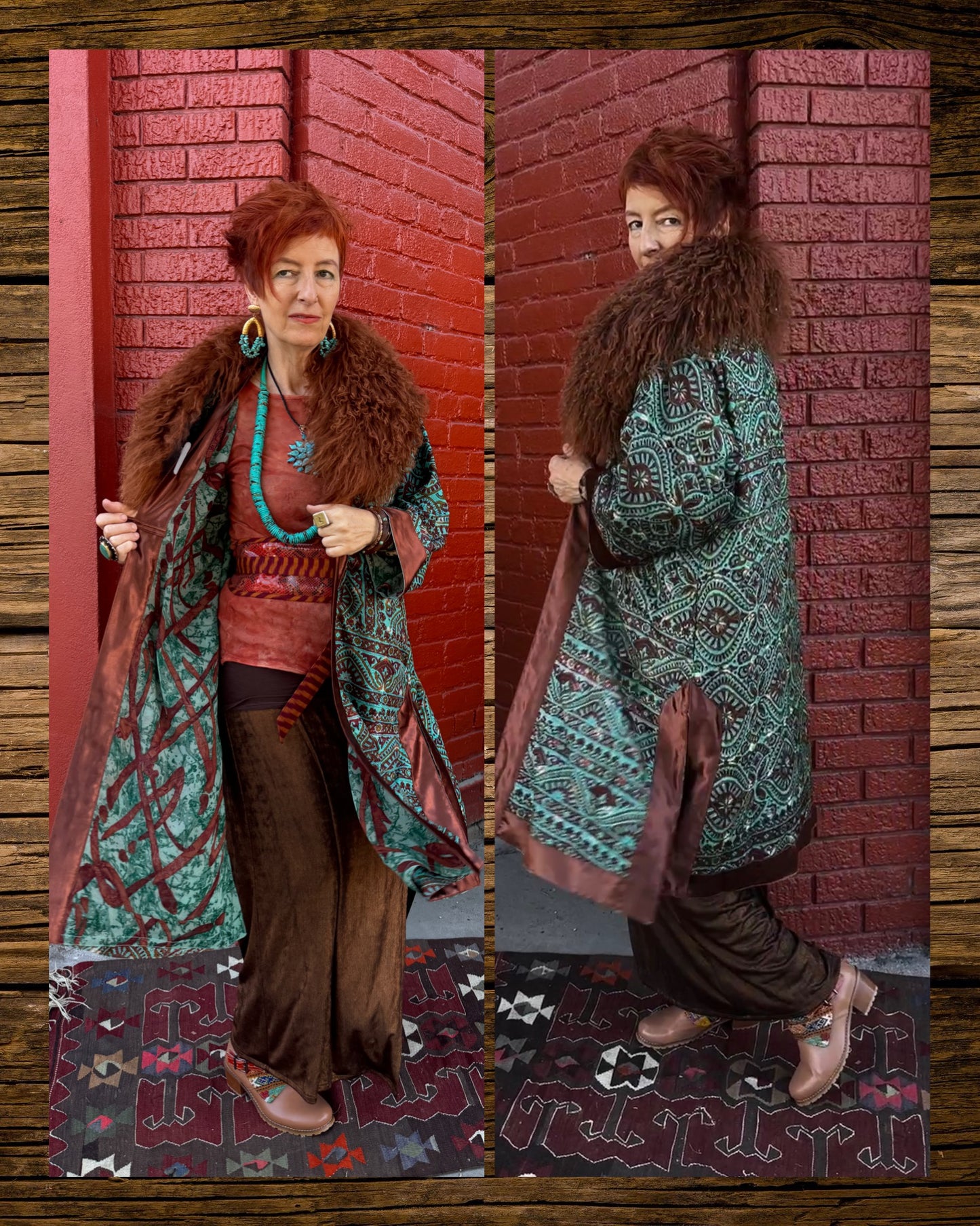 TEALISCIOUS SILK KIMONO