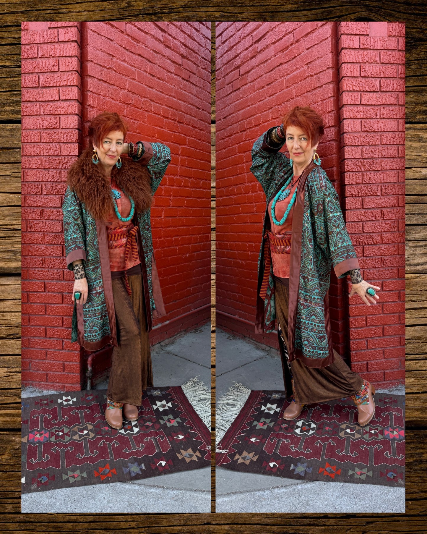 TEALISCIOUS SILK KIMONO