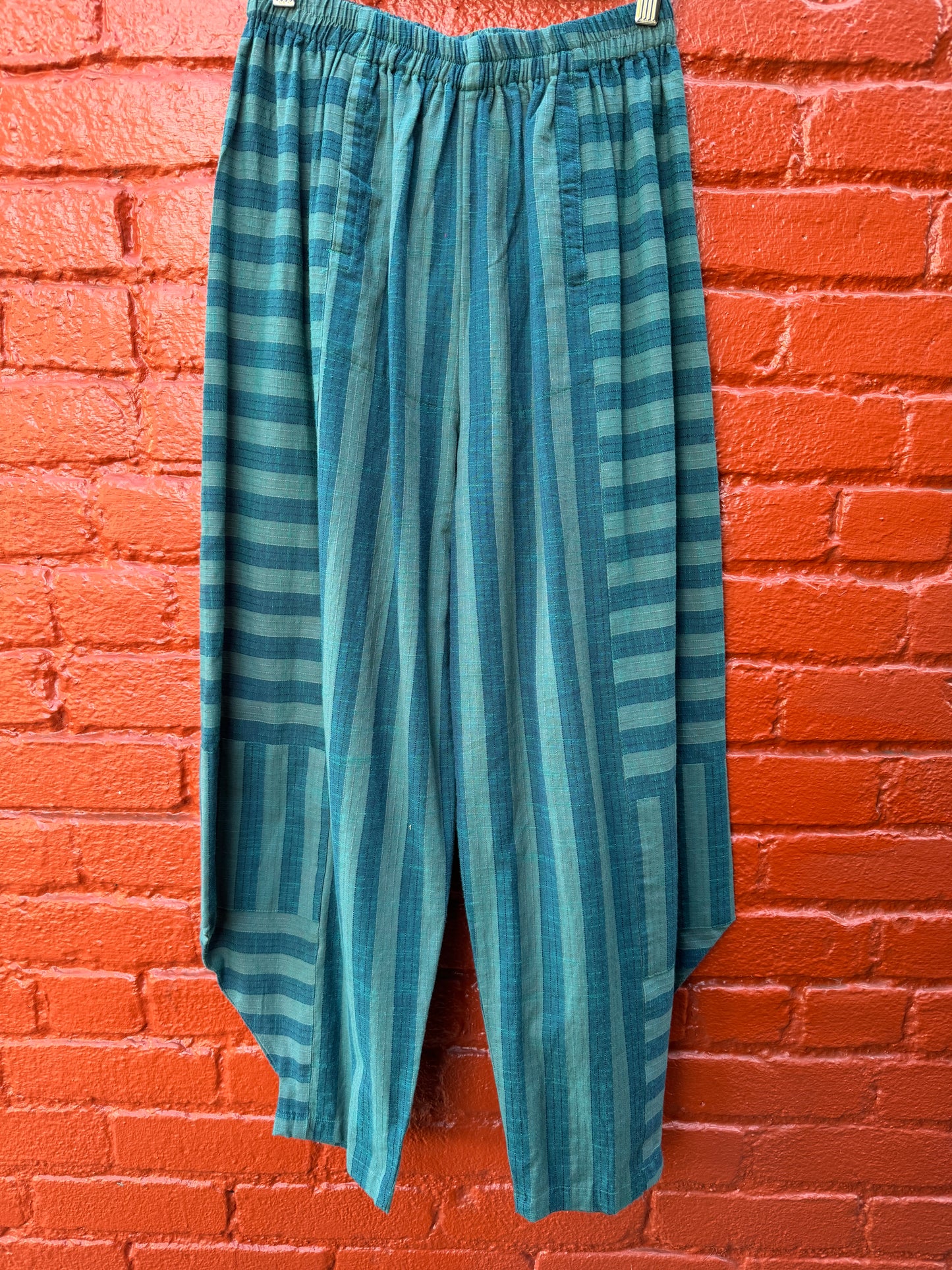 RONI PANTS HAND PRINTED STRIPES