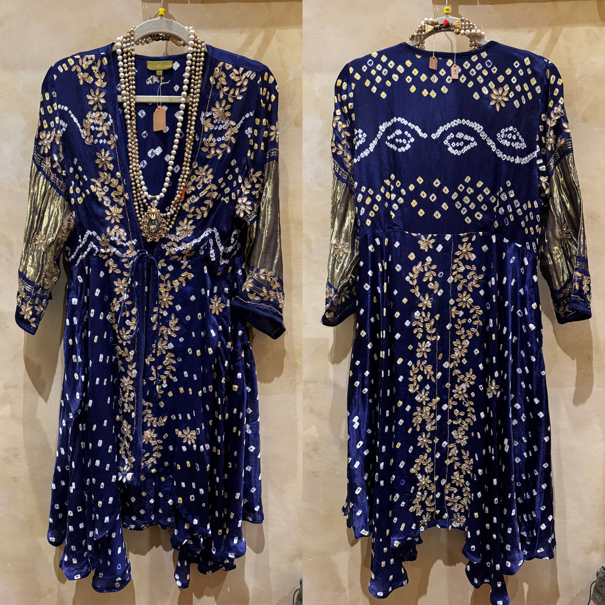 RAJESTIC BLING AZEEZA COAT DRESS